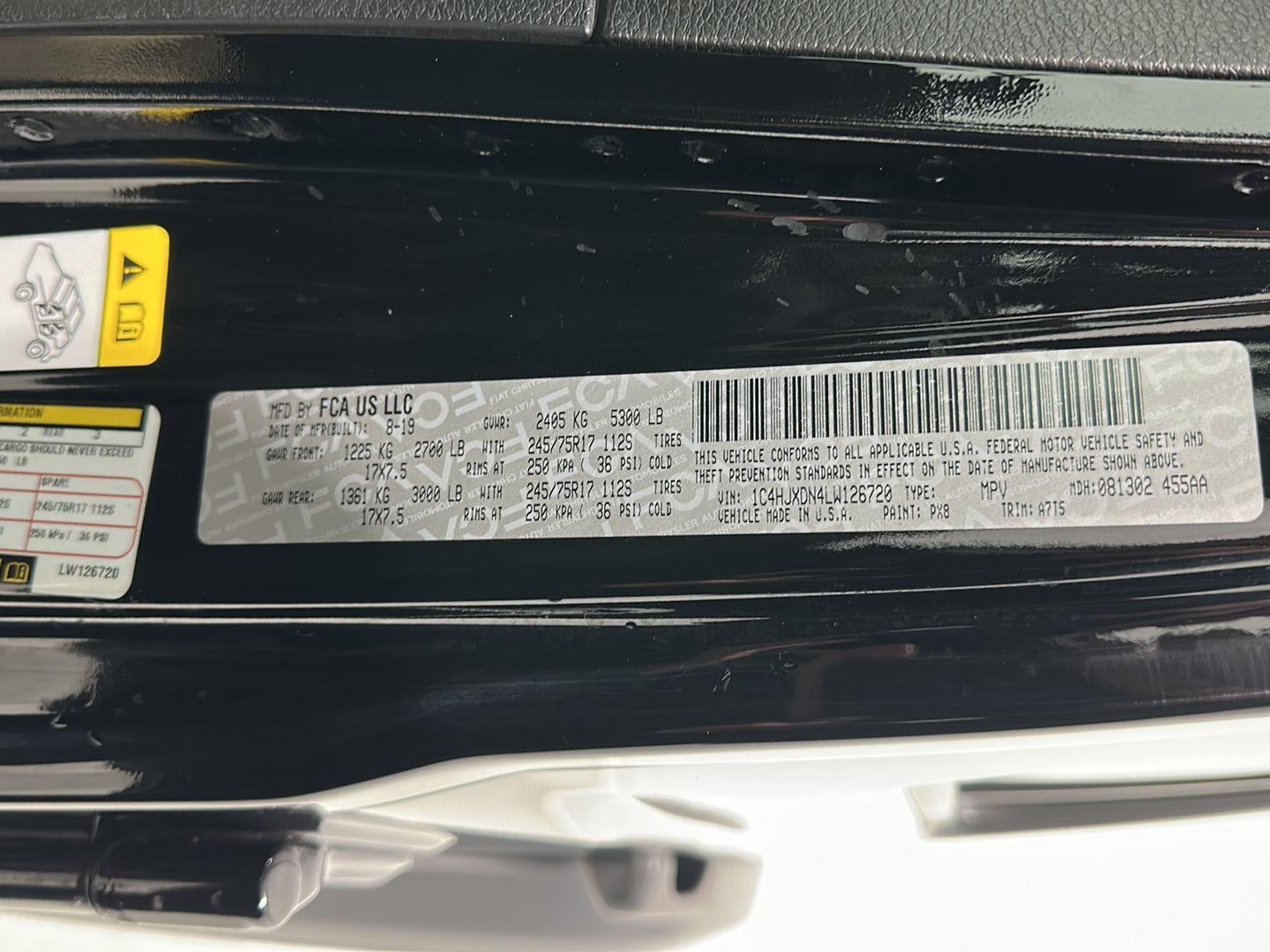 2020 Jeep Wrangler Unlimited Sport S