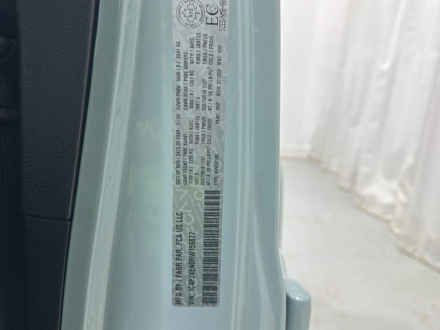 2024 Jeep Wrangler Sahara