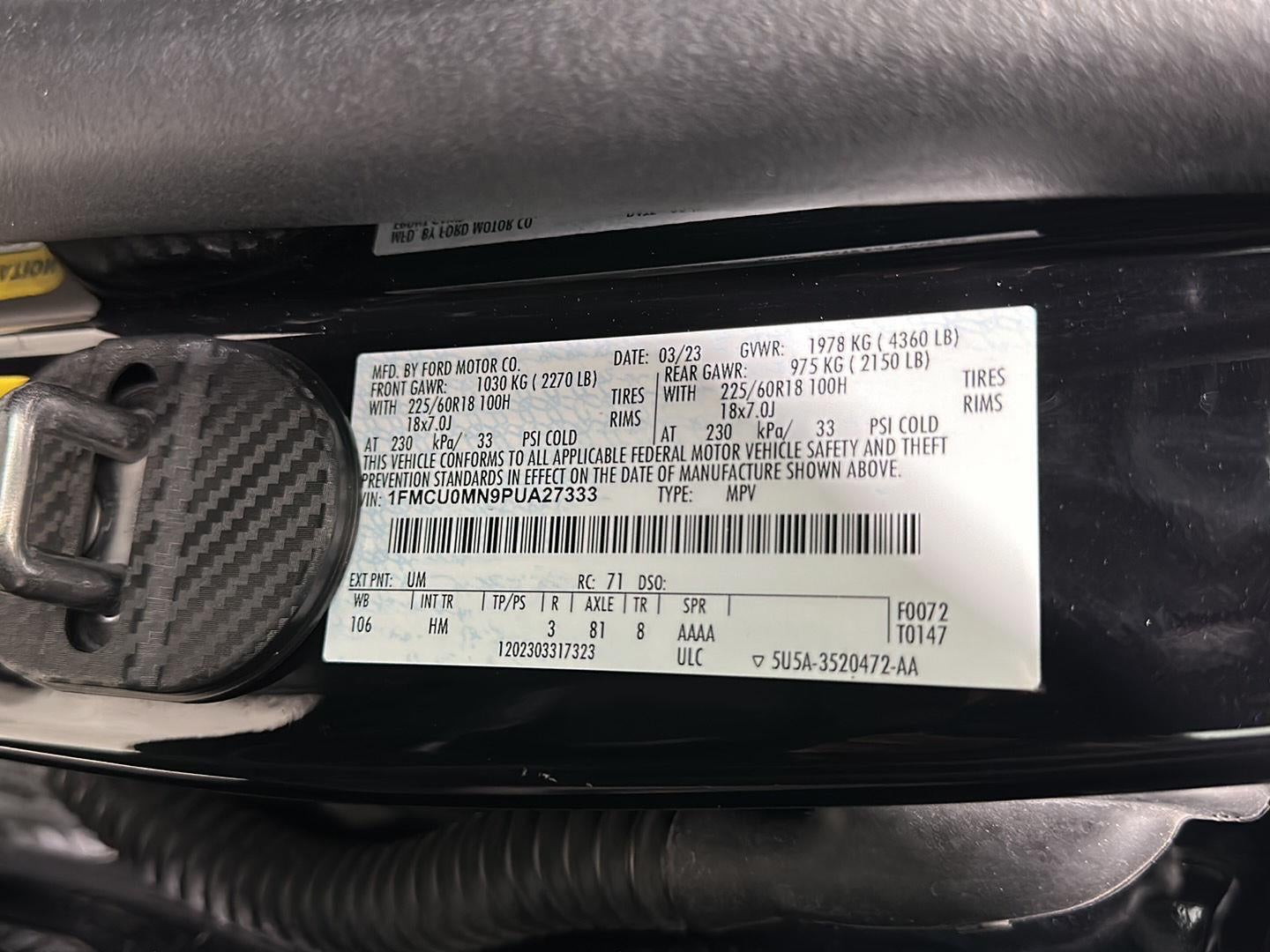 2023 Ford Escape ST-Line