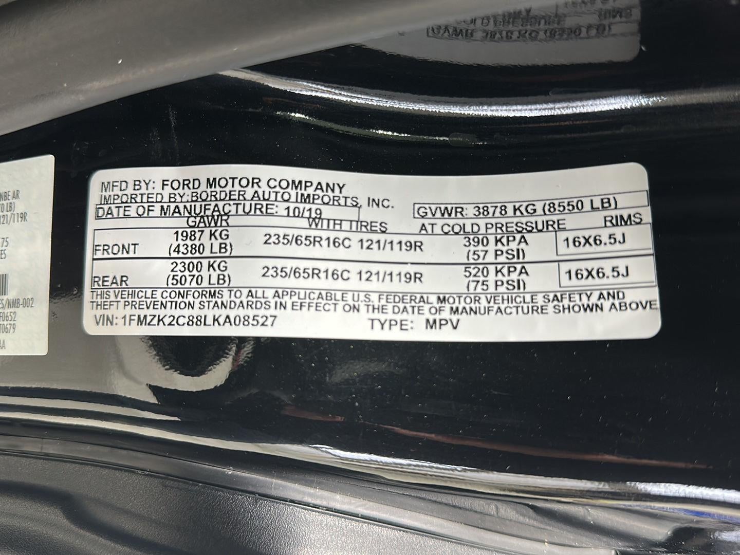 2020 Ford Transit Passenger Wagon XL