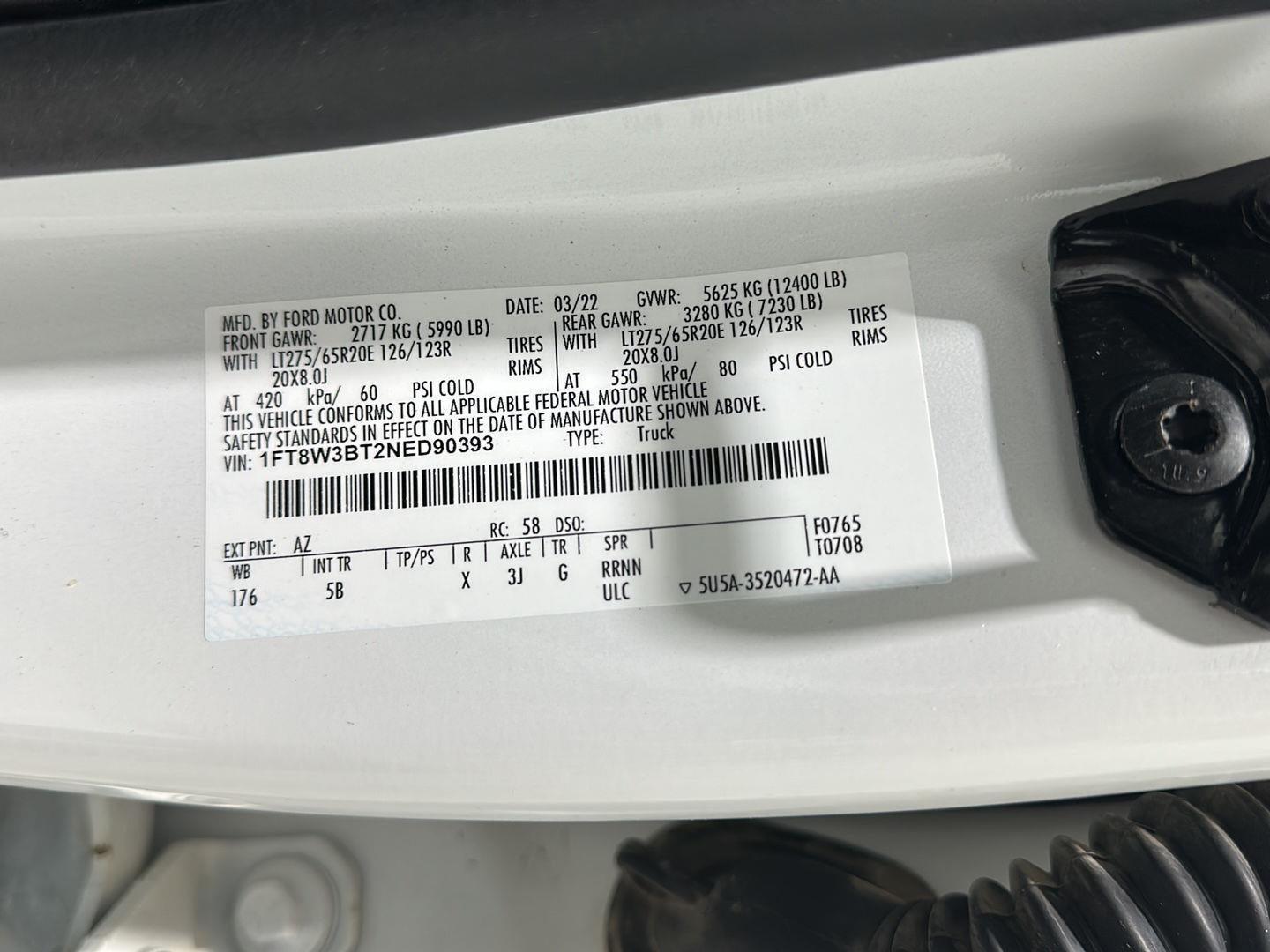 2022 Ford Super Duty F-350 SRW Lariat