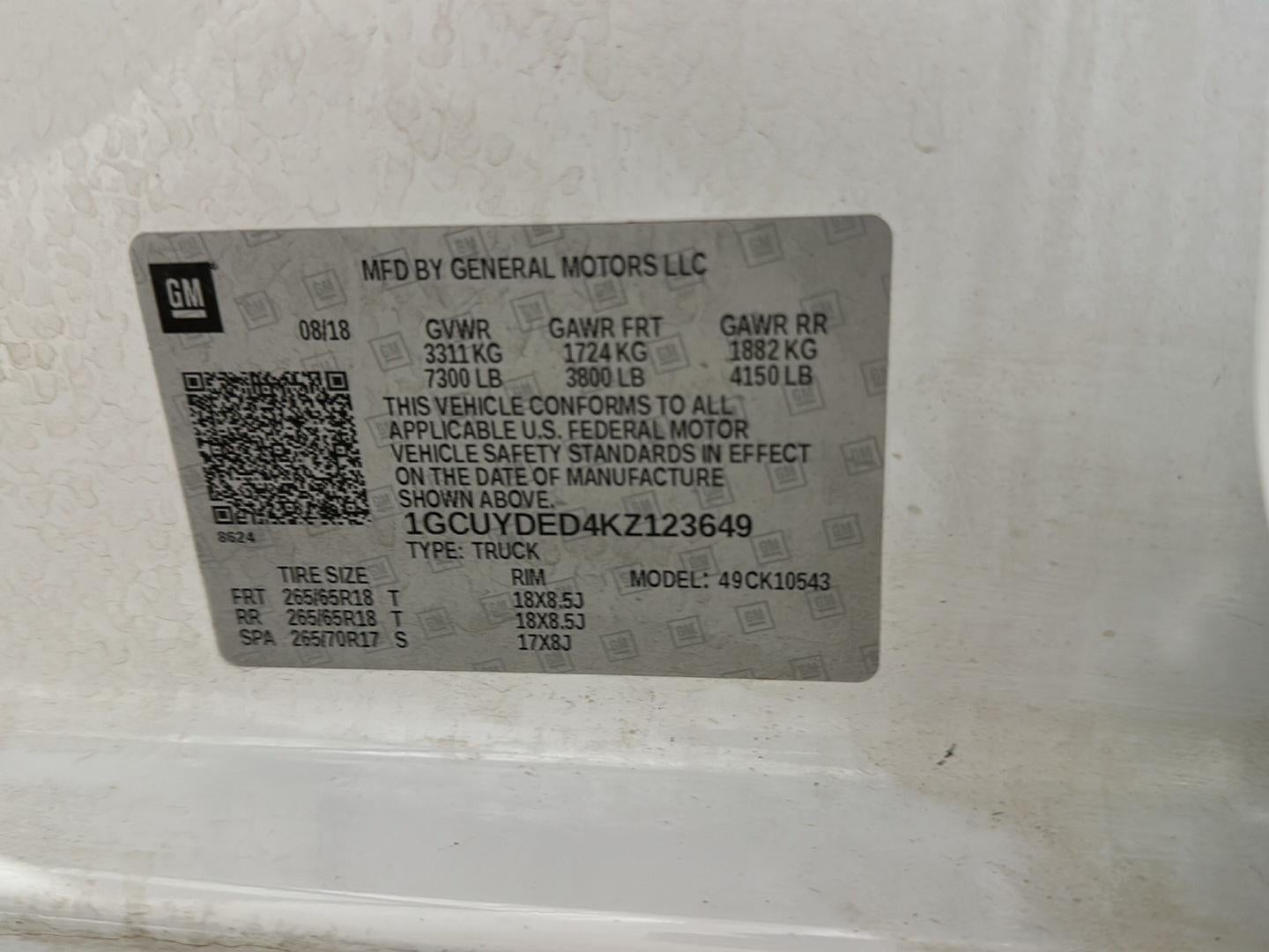 2019 Chevrolet Silverado 1500 LT