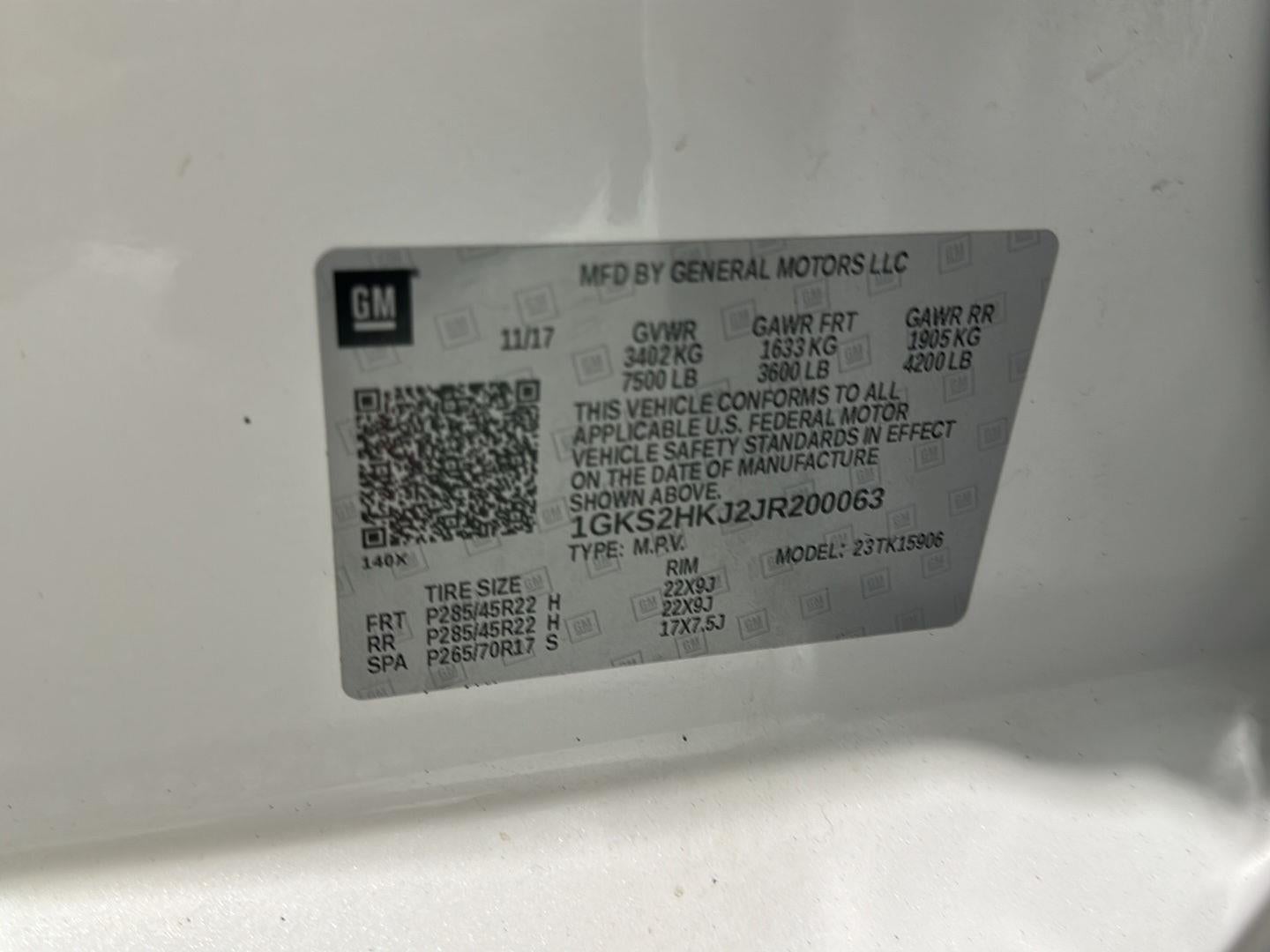 2018 GMC Yukon XL Denali