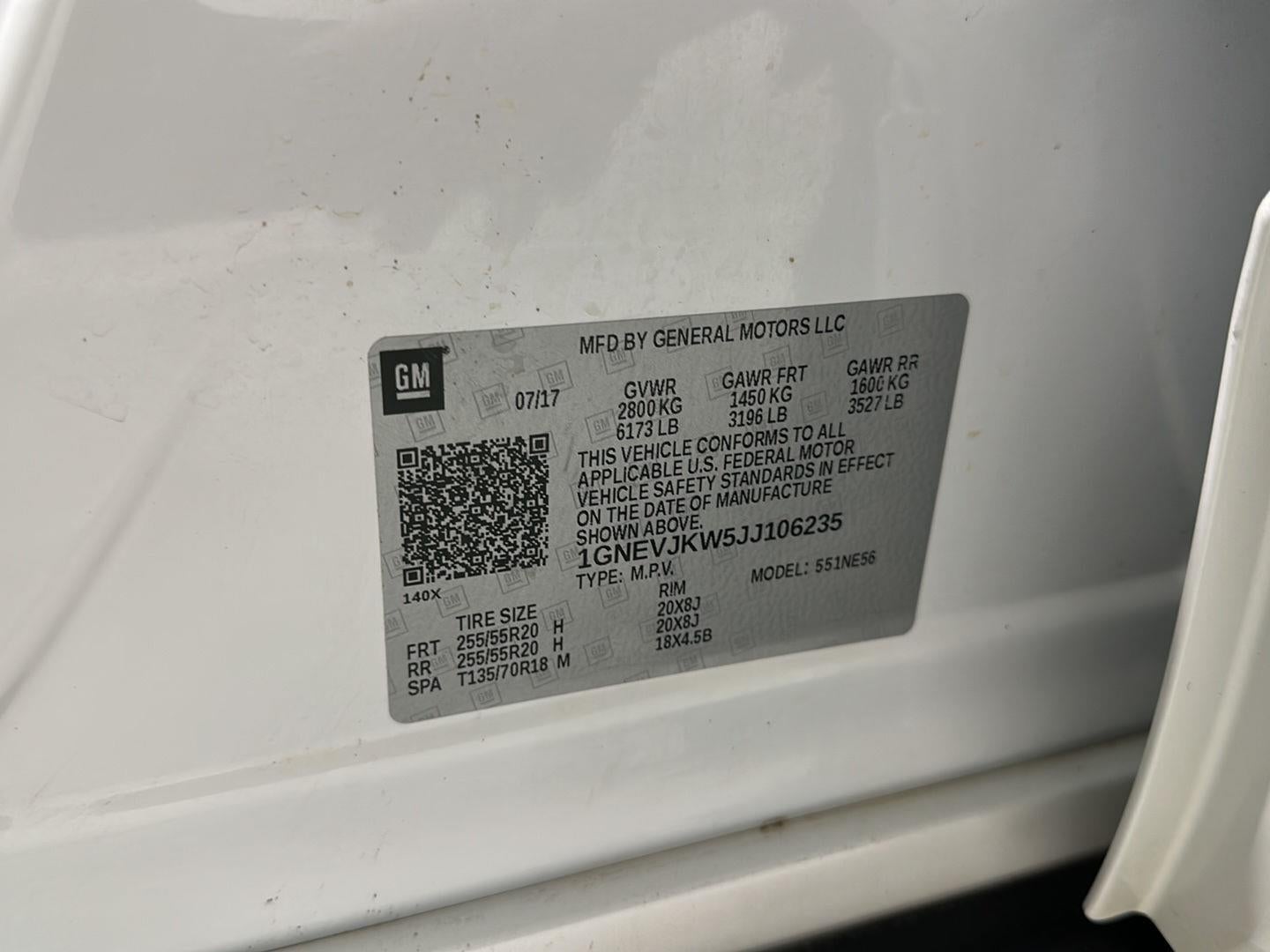 2018 Chevrolet Traverse Premier