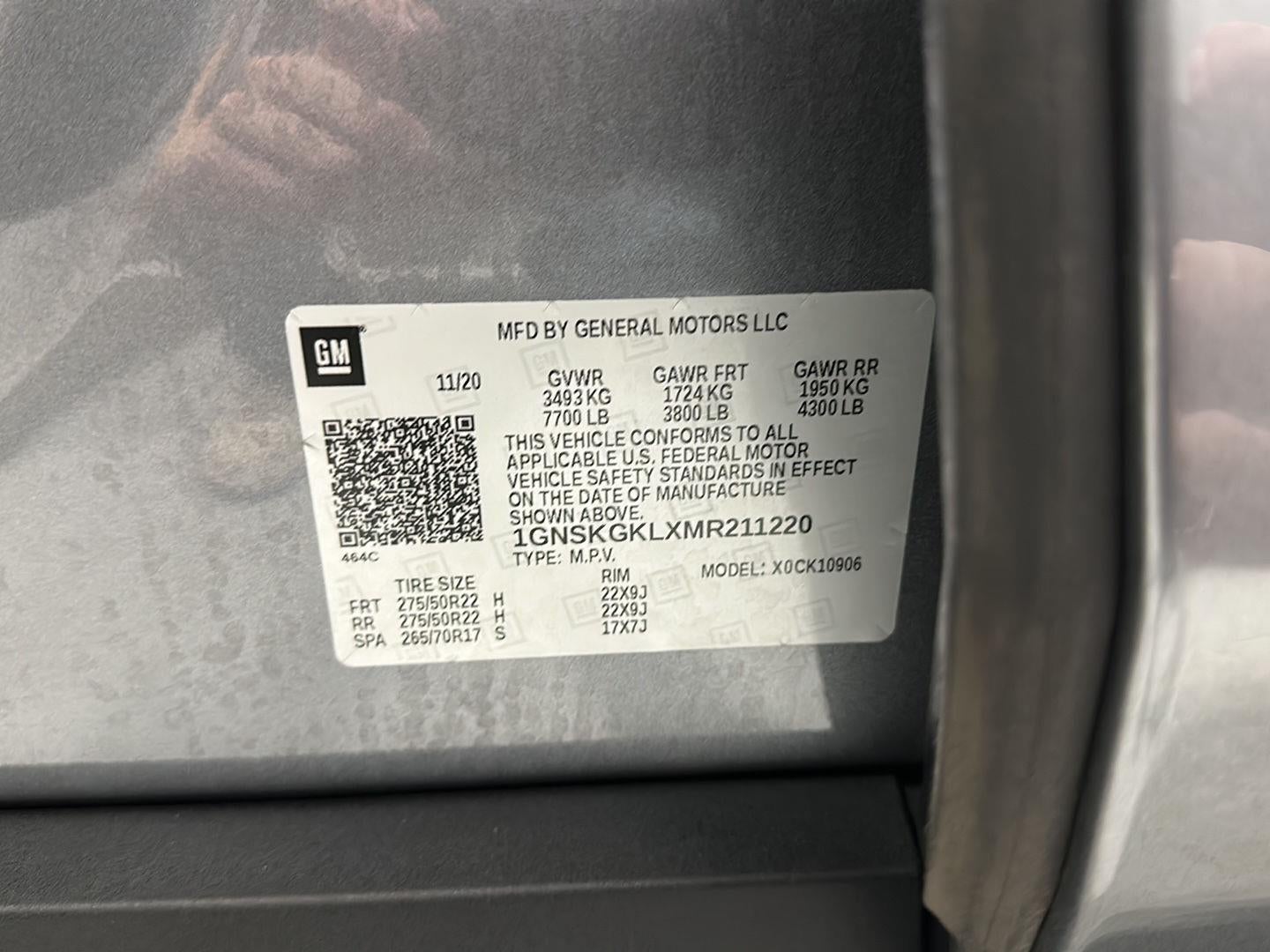 2021 Chevrolet Suburban High Country