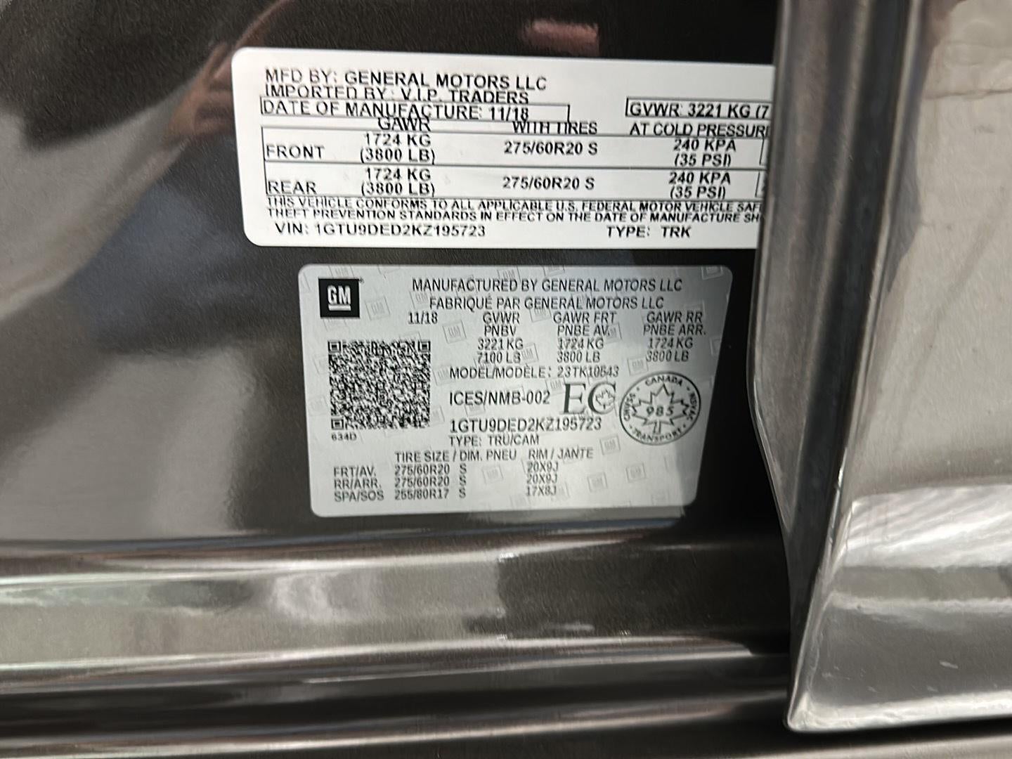 2019 GMC Sierra 1500 SLT