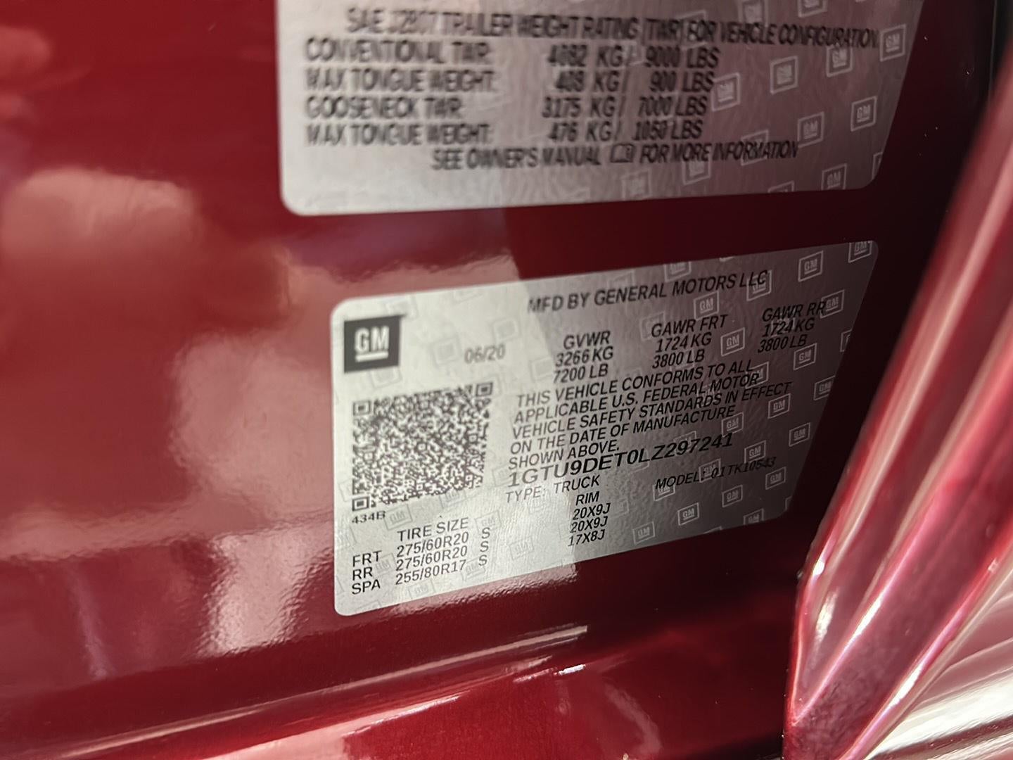 2020 GMC Sierra 1500 SLT