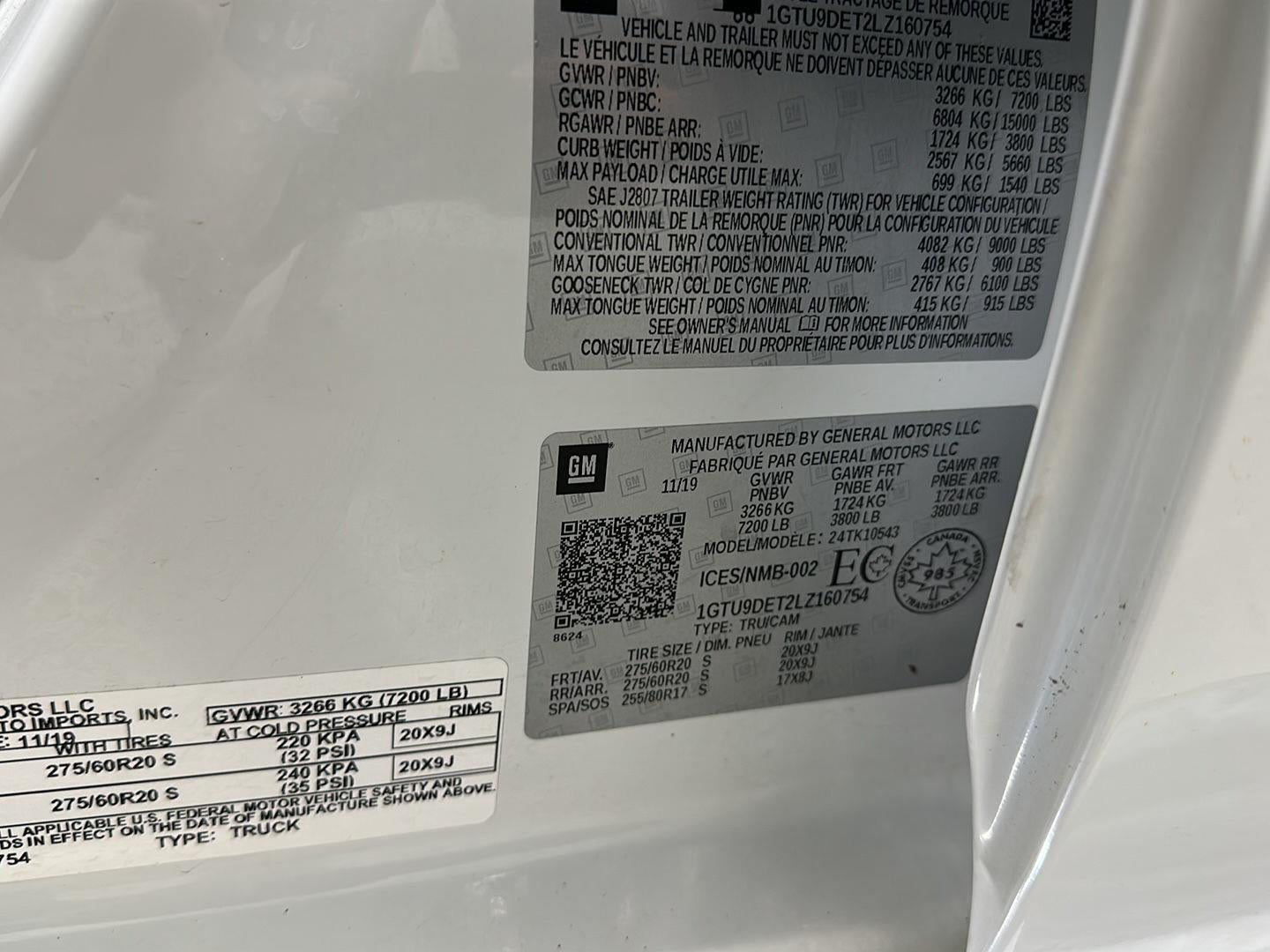 2020 GMC Sierra 1500 SLT