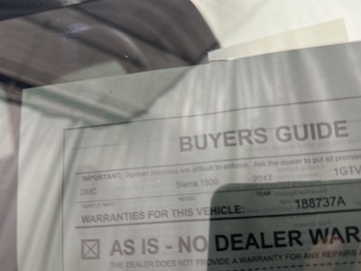 2017 GMC Sierra 1500 SLT