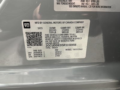 2024 Chevrolet Silverado 1500 LT