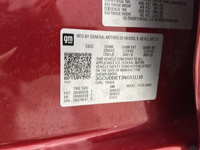 2022 Chevrolet Silverado 1500 LT