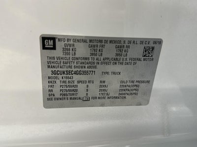 2016 Chevrolet Silverado 1500 LTZ