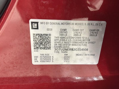 2018 GMC Sierra 1500 SLT