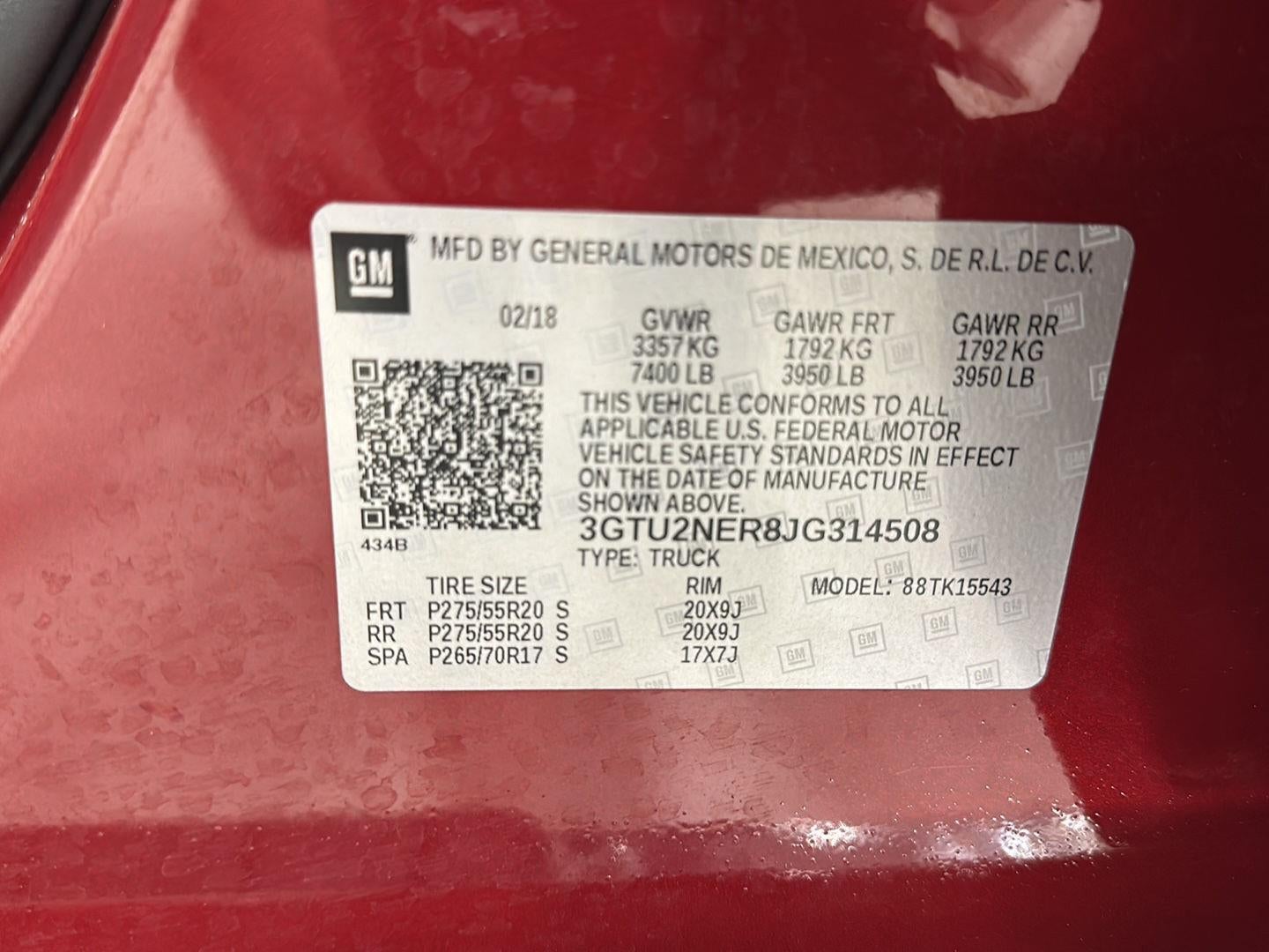 2018 GMC Sierra 1500 SLT