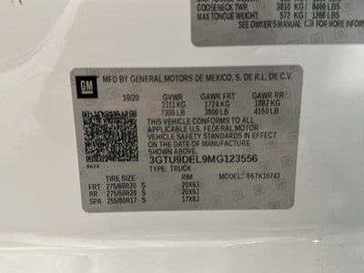 2021 GMC Sierra 1500 SLT