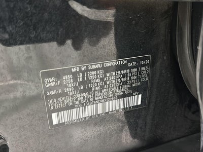 2021 Subaru Outback Limited