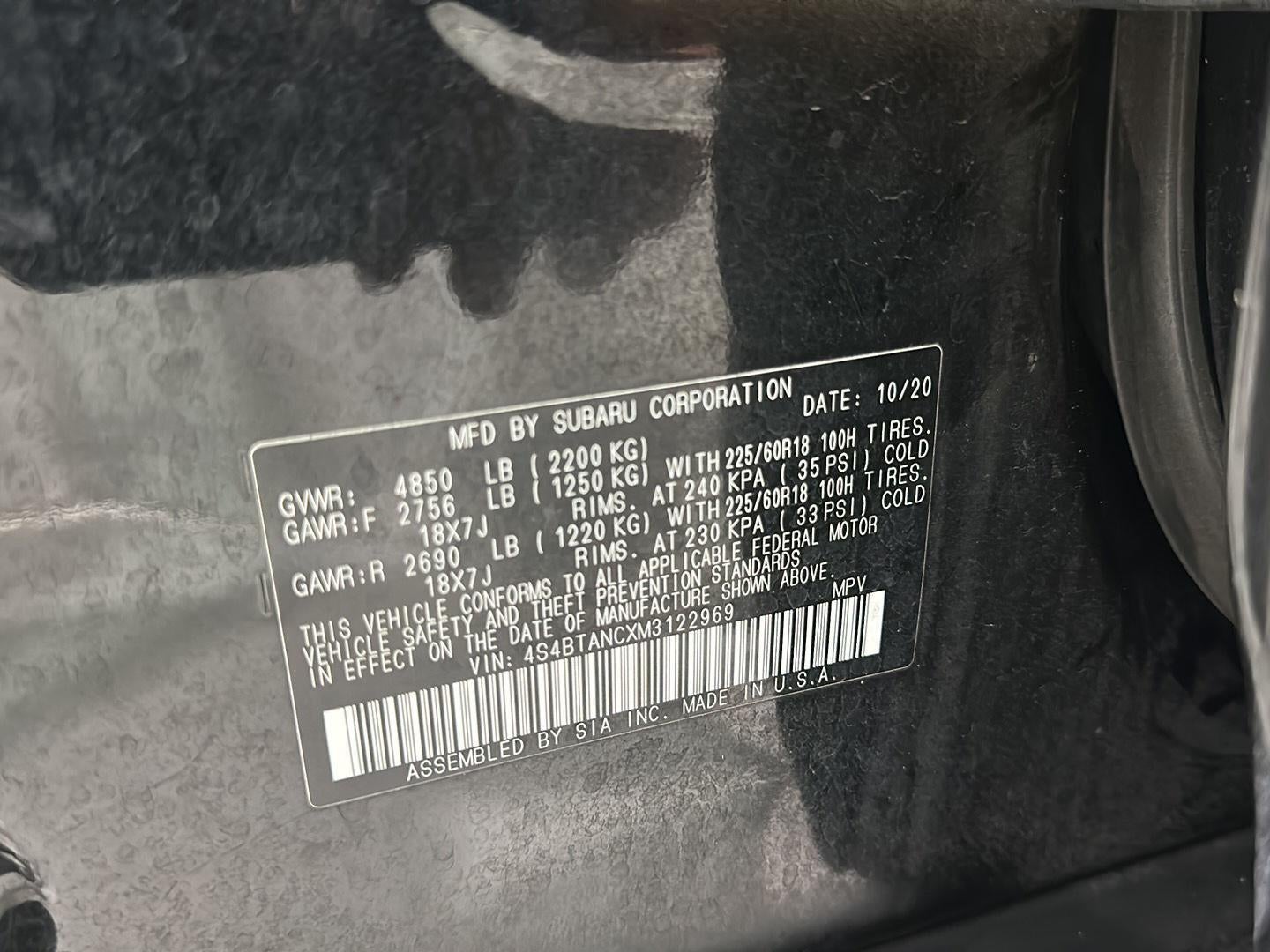 2021 Subaru Outback Limited