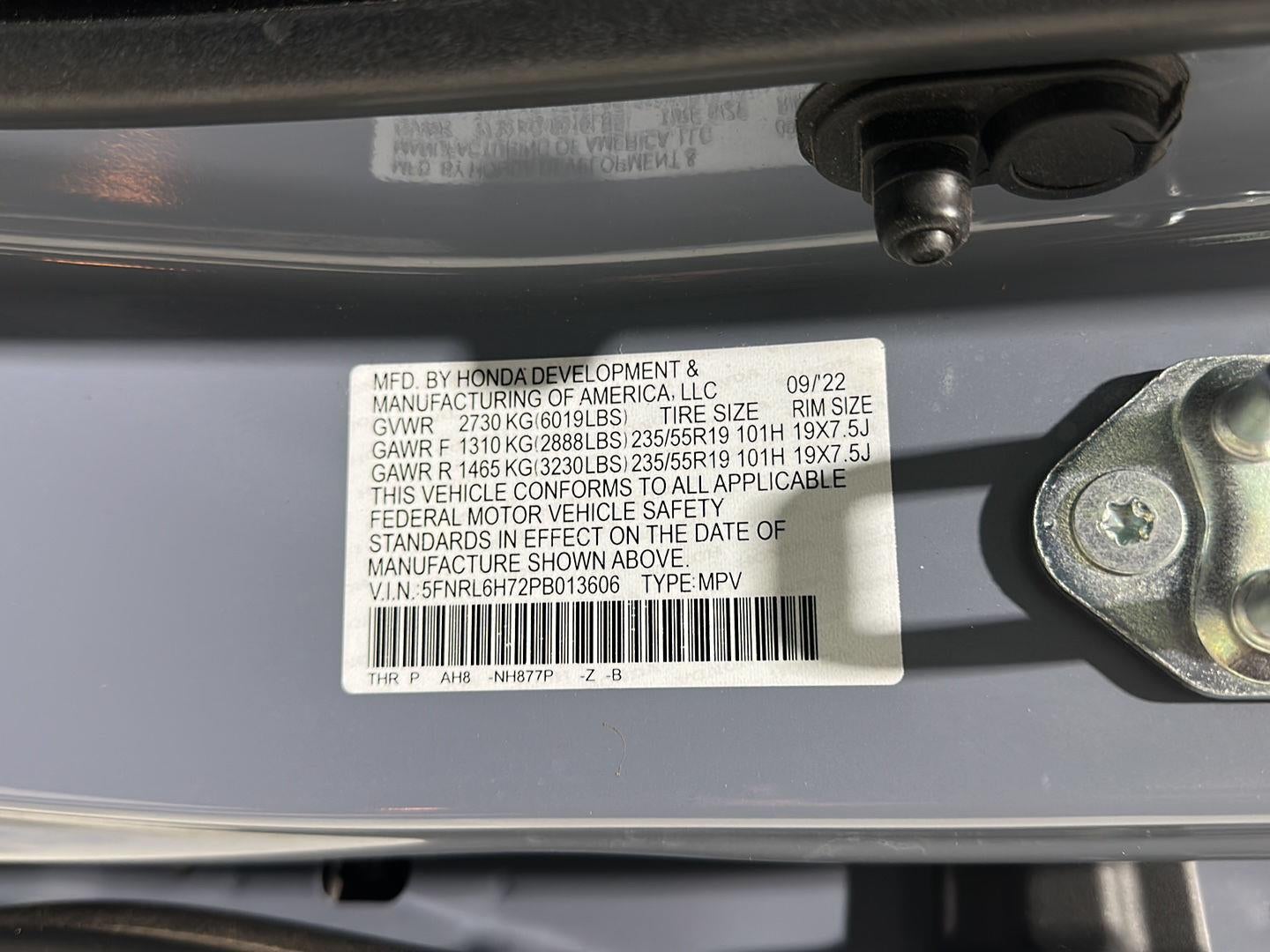 2023 Honda Odyssey Sport