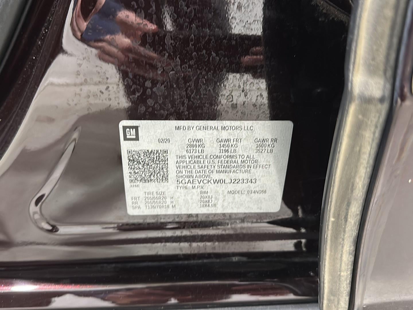 2020 Buick Enclave Avenir