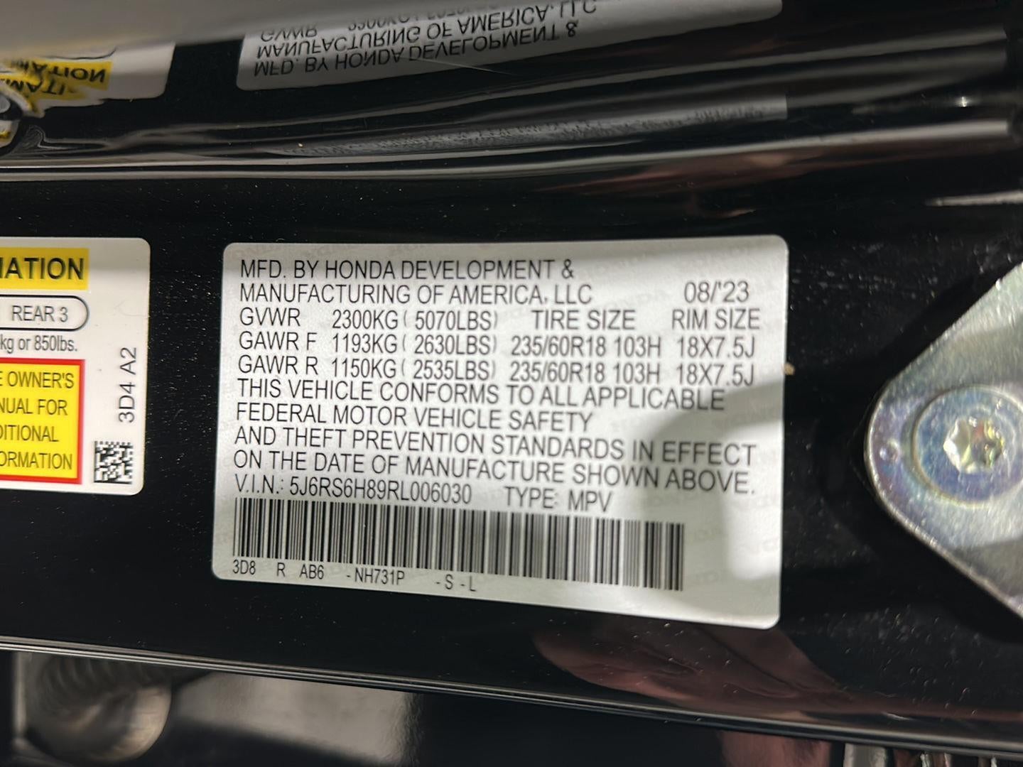 2024 Honda CR-V Hybrid Sport-L