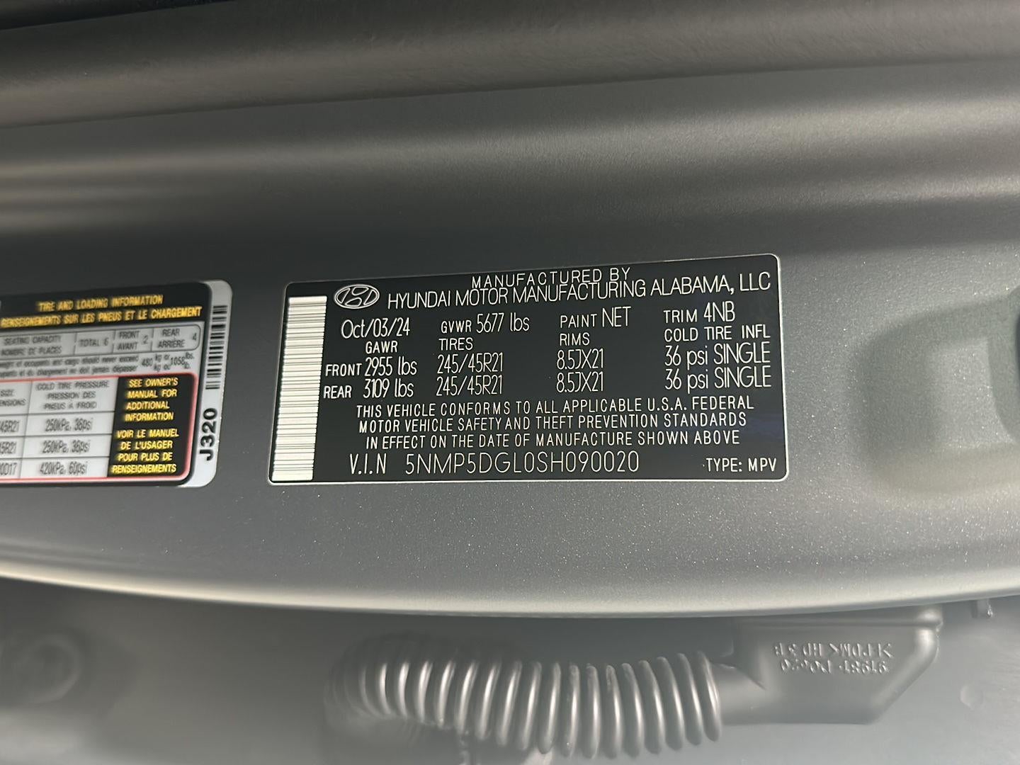 2025 Hyundai Santa Fe Calligraphy