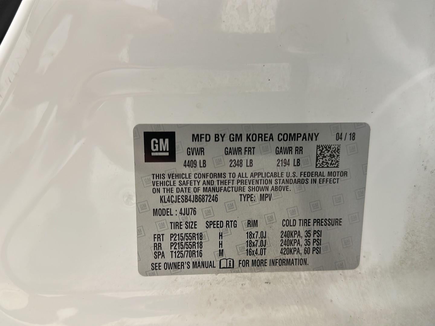 2018 Buick Encore Preferred