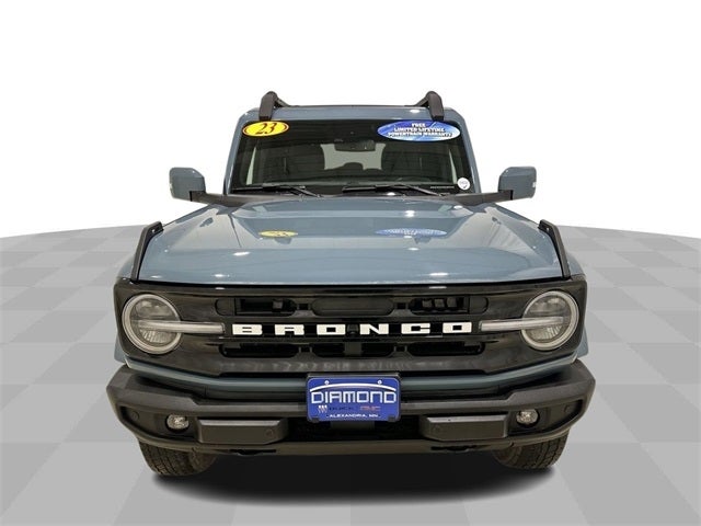 Used 2023 Ford Bronco 4-Door Outer Banks with VIN 1FMEE5DP1PLB42003 for sale in Alexandria, Minnesota