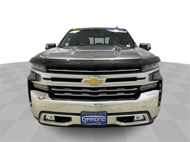 Certified 2021 Chevrolet Silverado 1500 LTZ with VIN 3GCUYGED2MG301174 for sale in Alexandria, Minnesota